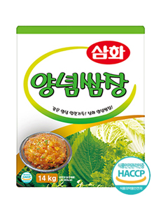 [삼화식품] 업소용 대용량 양념쌈장 14kg *면세