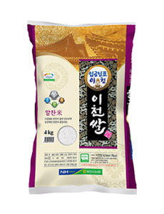 2022년 햅쌀 대월농협 임금님표 이천쌀 4kg(특등급) 알찬미*면세