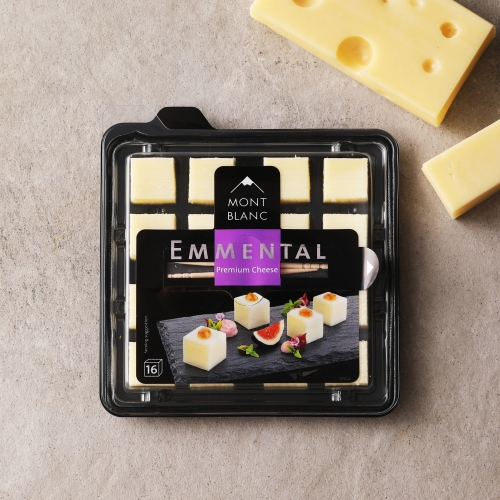[유통임박25%할인] 몽블랑 에멘탈 치즈 큐브 100g