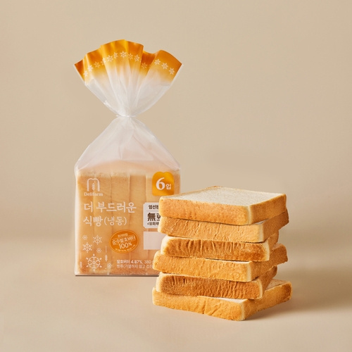 [신진제과]델리팜 더부드러운 식빵 380g (6입 냉동)